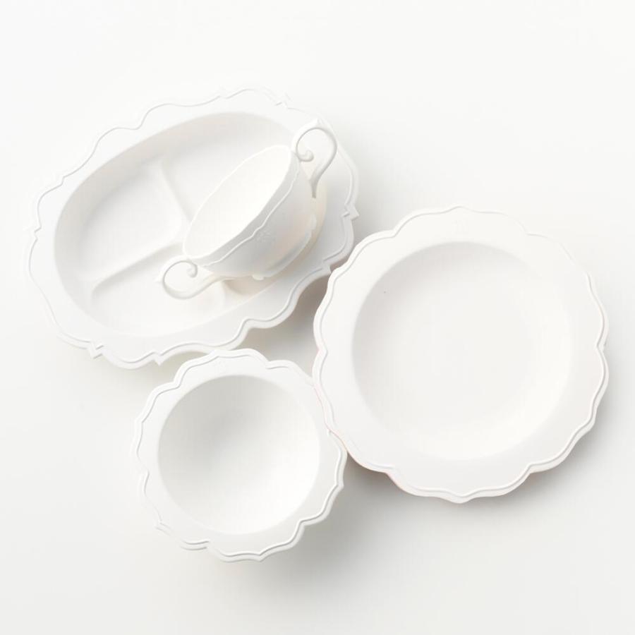 公式 レアーレ Reale 100daysセット 4点 ベビー食器 出産祝い 離乳食 キッズ食器 お食い初め ベビーギフト 食洗器対応 電子レンジ対応の画像