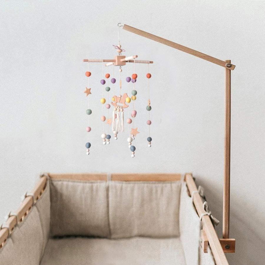 送料無料 即納 Okawari Home ベッドメリー ベビー メリー 北欧風 モビール 木製 ハンドメイド風鈴 キッズベッド 吊り下げ式 赤ちゃん ベッド Babylonrooftop Com Au