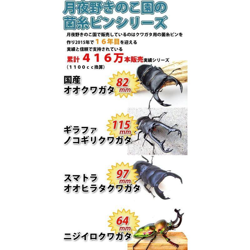 784円 限定特価 菌糸ビン Ep 1400 クワガタ幼虫用透明容器
