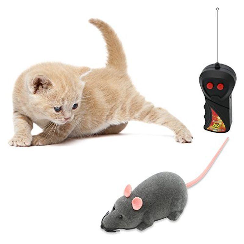 木漏れ屋 猫おもちゃ 電動ネズミ 猫じゃらし ペット玩具 猫遊び 犬猫ダイエット 運動不足解消 ネズミ型ラジコン リモコン ネズミおもちゃ イチボーストア 通販 Yahoo ショッピング