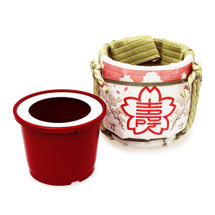 ミニ鏡開きセット 鏡割り 樽 入学 卒業 お花見 誕生日 イベント 祝 春 櫻守 祝杯セット 桜 さくら 五勺塗枡 毛氈 付き ミニ菰樽 岸本吉二商店 0055a040 リアルジャパンプロジェクトストア 通販 Yahoo ショッピング