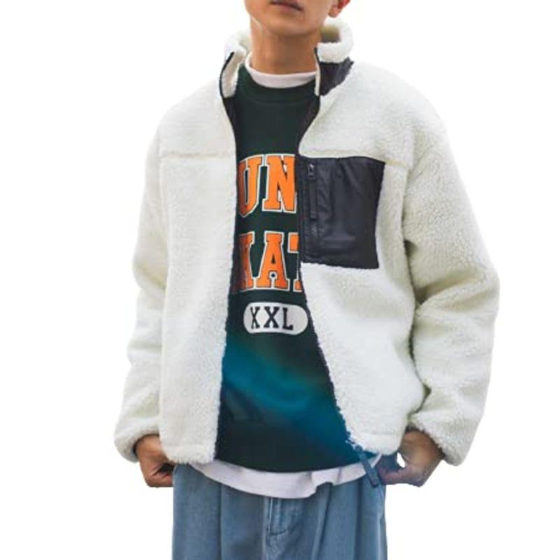 ウィゴー 男女兼用 S L ボア スタンド ブルゾン アウター 秋 冬 ジャケット コート 服 羽織 大きいサイズ ゆったり メンズ S 梅 レアルチャイルド 通販 Yahoo ショッピング