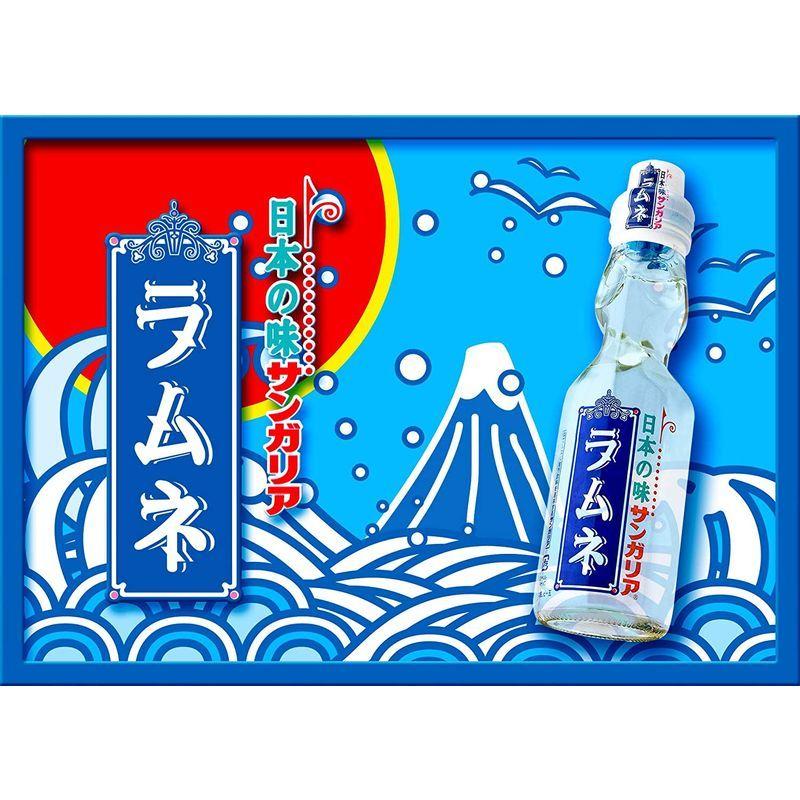 人気ブランド新作豊富 サンガリア 日本の味ラムネ 6本パック 0ml瓶 30本入2 235円 Ficusroot Com
