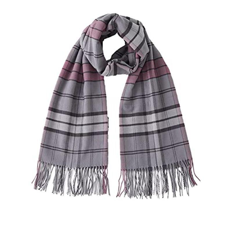 ストール 大判 日本製 マフラー チェック チェック柄 柄 高級 冬 秋 秋冬 赤 青 茶色 ターコイズ ピンク ブラウン グレー レディー レアルチャイルド 通販 Yahoo ショッピング