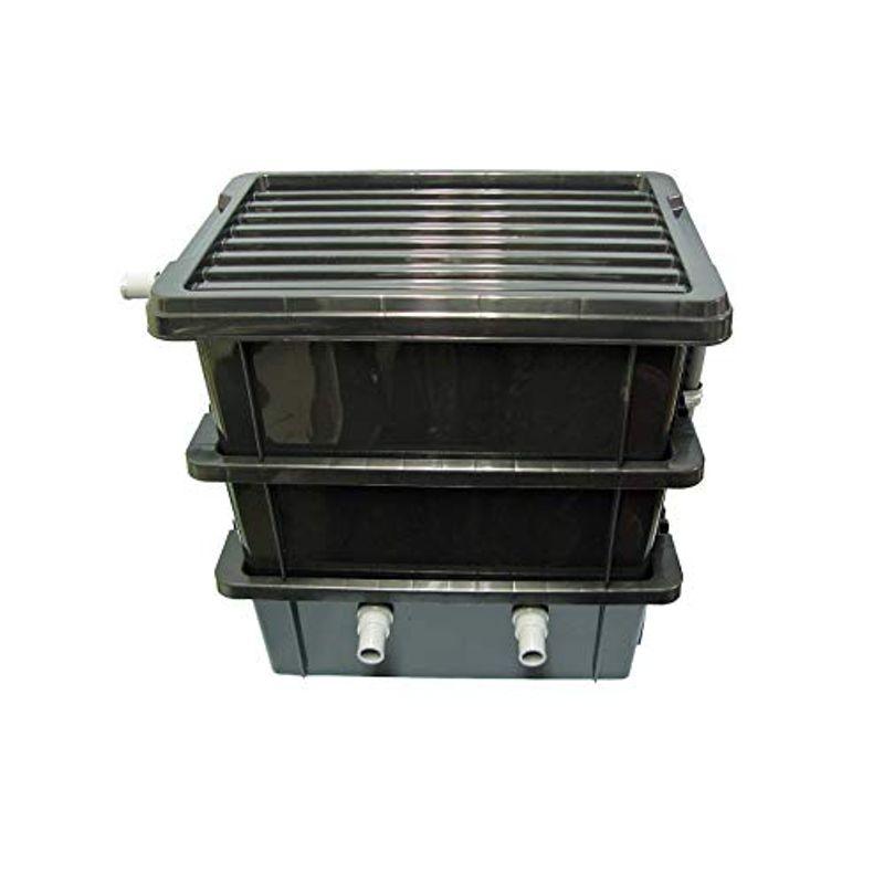 通販オンラインショップ ろ過装置3段型 金魚メダカ用 箱プラ80ｌ以上用 ハンドメイト 水質安定君 初回限定 Acelerando Com Ec