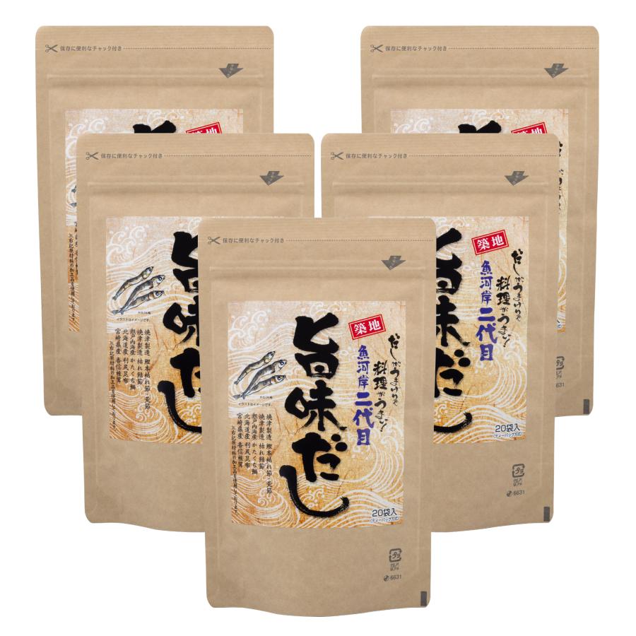 国産厳選素材 旨味だし 】 築地のプロがブレンド しっかりとした味 だしパック 出汁 5袋セット : リアルメイト健康WEB通販Y支店 ...