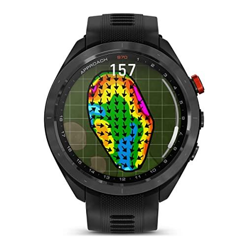 ローボード ガーミン(GARMIN) Approach S70 47mm Black AMOLED(有機EL)ディスプレイ搭載 ゴルフウォッチ GPSマップ 【FKP1564499976】(56376円)