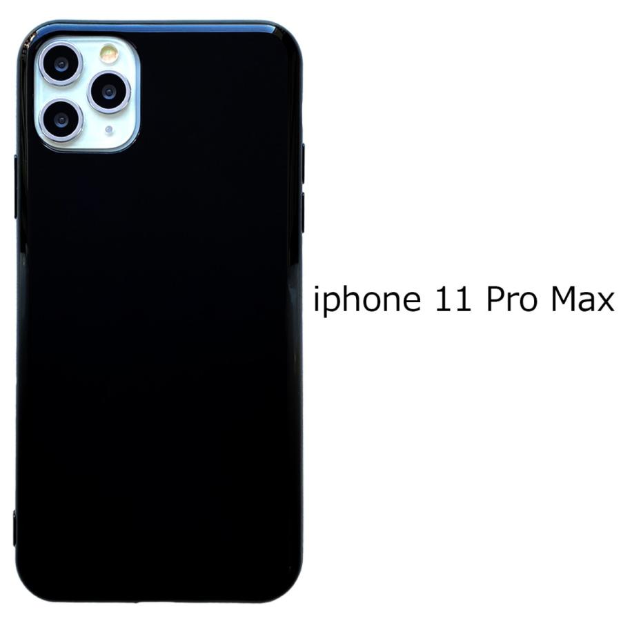 iPhone 11 Pro Max 【 黒TPU 】 iPhone11ProMax プロマックス ケース カバー やわらかい tpu ( ブラック 黒  ) black