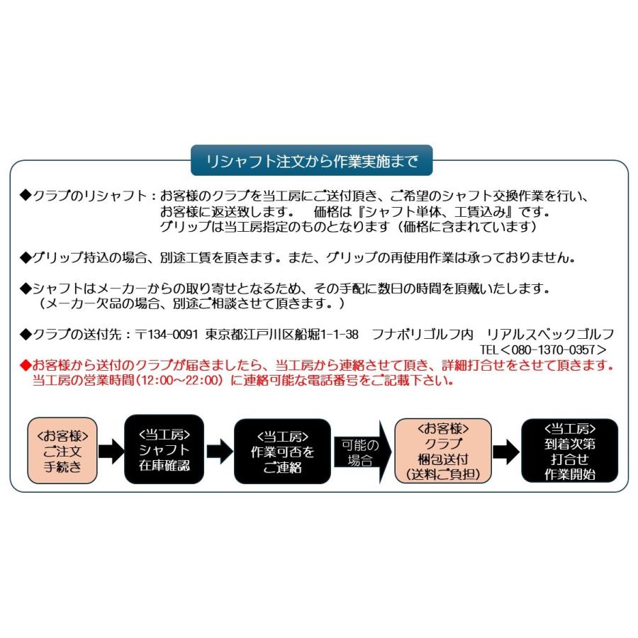 トゥールテンパー Dynamic Gold ツアーイシューオニキスブラック 、 リシャフト  １本の画像