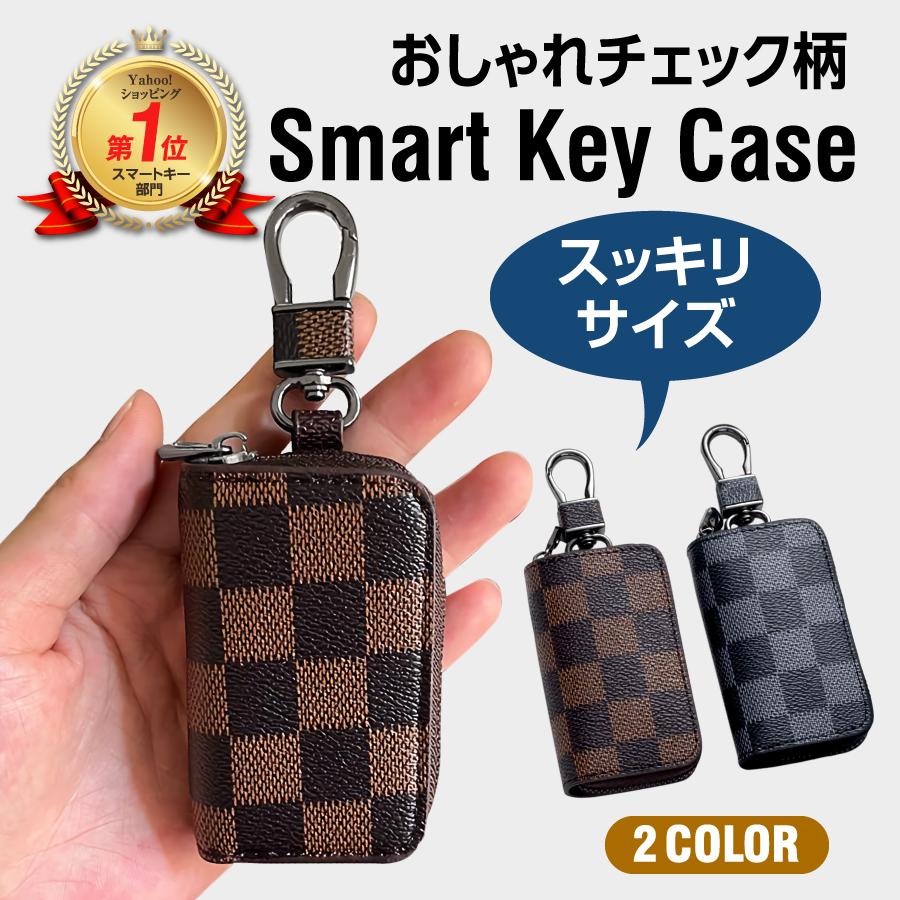 キーケース メンズ スマートキーカバー レディース おしゃれ 車 スマートキートヨタ 日産 ホンダ ダイハツ スズキ チェック柄 Chkca エヌエスオートショッピング店 通販 Yahoo ショッピング