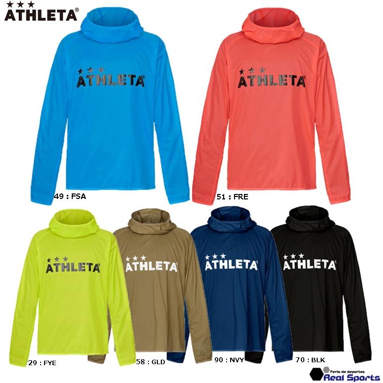 ATHLETA（アスレタ） 23SS ライトウインドシェルプルオーバー 02382