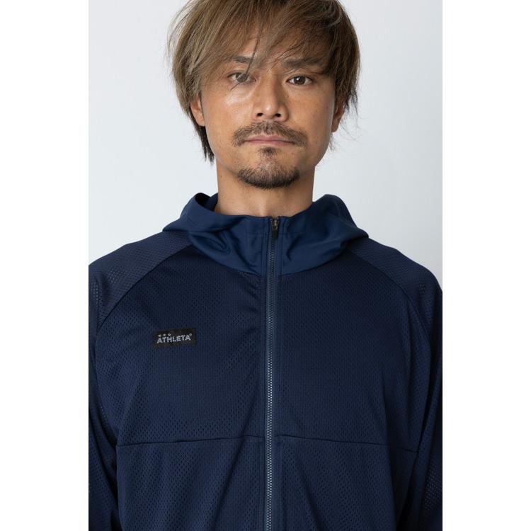 ATHLETA（アスレタ） メッシュZIPパーカー 26SS 03411 フルジップ