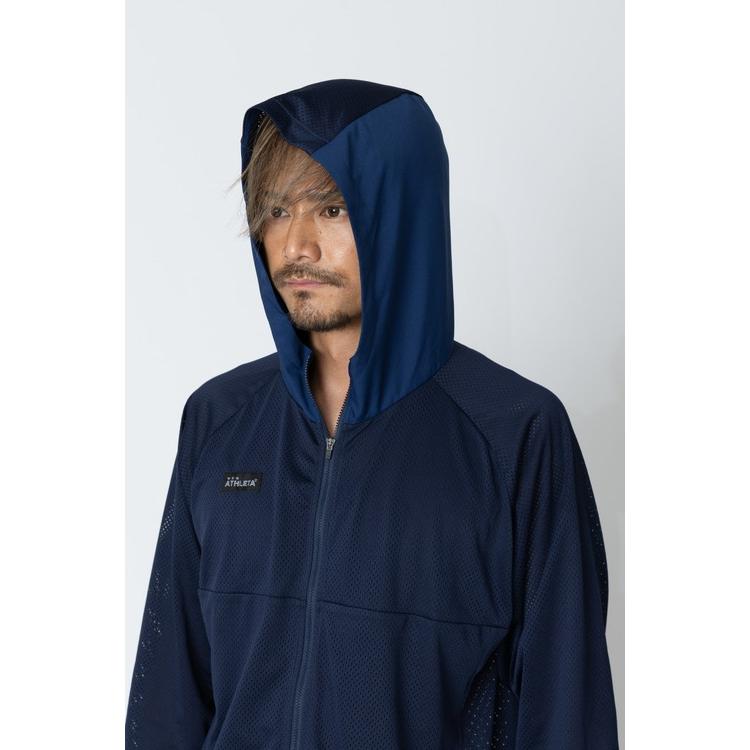 ATHLETA（アスレタ） メッシュZIPパーカー 26SS 03411 フルジップ