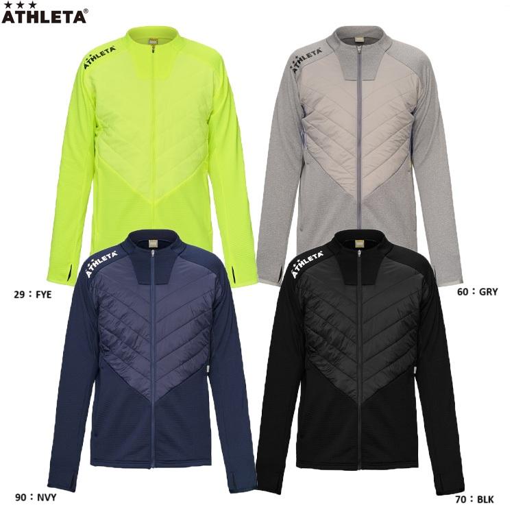 ATHLETA（アスレタ） グリッド起毛パディングTRジャケット 25AW 04175