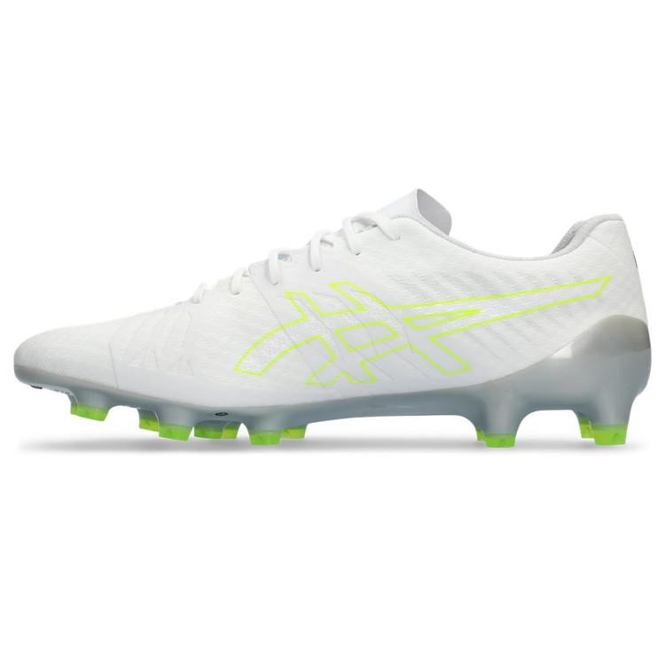 【asics アシックス】DS LIGHT ACROS 2 WHITE/SAFETY YELLOW 1101A046 102 サッカー用 スパイク ディーエスライト アクロス レアルスポーツ｜realsports｜07