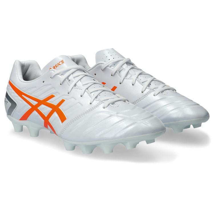ASICS サッカーシューズ ホワイト/レッド DS LIGHT ACROS PRO 3 | WHITE/FLASH RED | メンズ サッカー