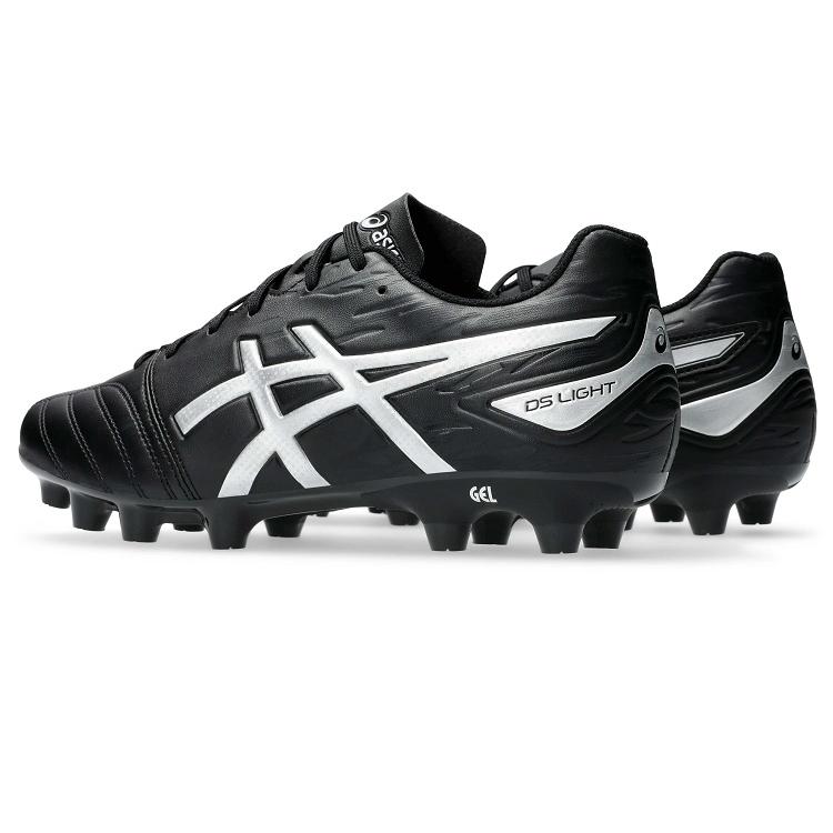 【asics アシックス】DS LIGHT CLUB BLACK/PURE SILVER 1103A097 001  サッカー用 スパイク ワイド 幅広 レアルスポーツ｜realsports｜02