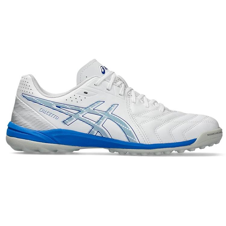 【asics アシックス】CALCETTO WD 9 TF WHITE/ELECTRIC BLUE 1113A038 101 カルチェット トレシュー フットサル サッカー用 レアルスポーツ｜realsports｜06