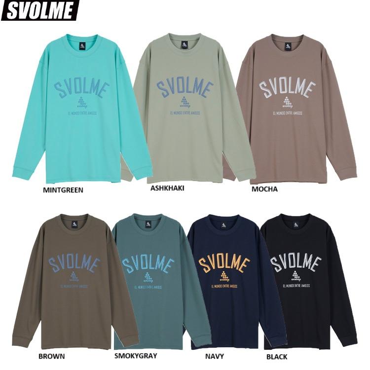 SVOLME（スボルメ） URBSロゴロングプラT SDG 25AW 1253-46300 長袖
