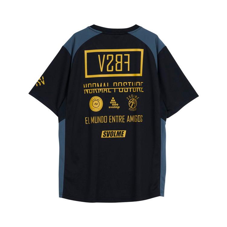 スボルメ　切替　プラクティスシャツ　５着セット　SVOLME　赤黒白 SVOLME（スボルメ） 切替TRトップ 26SS 1261-53200 プラシャツ
