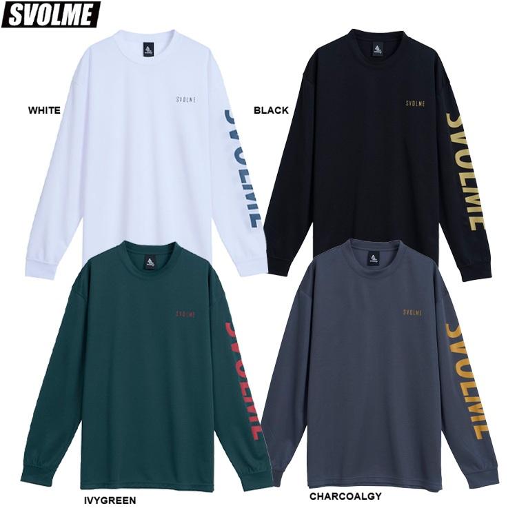 SVOLME（スボルメ） スリーブロゴロングプラT 26SS 1261-55000 ロンT
