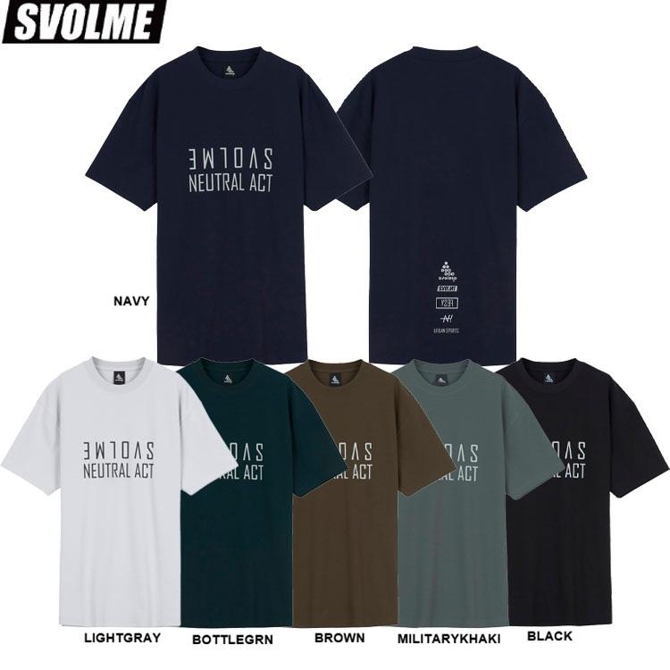 SVOLME（スボルメ） ミラーロゴプラT SDG 26AW 1263-64200 プラシャツ