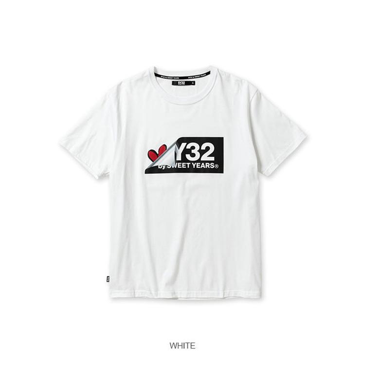 【SY32 by SWEET YEARS】23SS TURN OVER BOX LOGO TEE 13031J Tシャツ レアルスポーツ｜realsports｜02