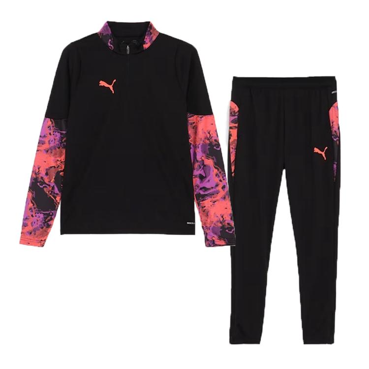 PUMA プーマ INDIVIDUALCUP 1/4ジップトップ & TRパンツ 上下 PUMA プーマ INDIVIDUALCUP 1/4ジップトップ & TRパンツ 上下