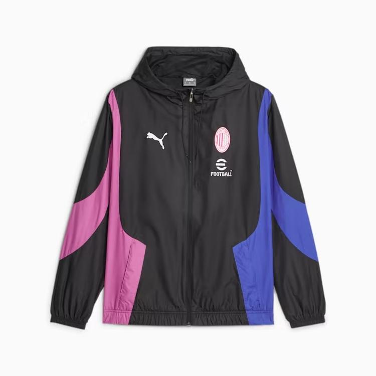 特価【PUMA プーマ】23/24 ACミラン ACM プレマッチ ウーブンジャケット ウーブンパンツ 772233-11/772234-11 上下セット 海外サッカー レアルスポーツ｜realsports｜03