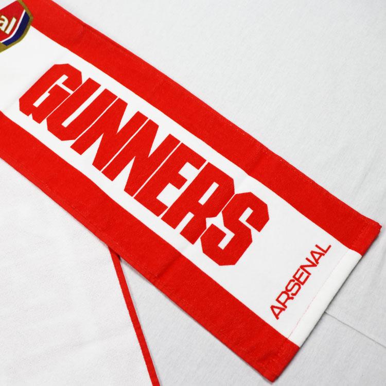 オフィシャル ライセンスグッズ】アーセナルFC タオルマフラー オフィシャル ライセンスグッズ】アーセナルFC タオルマフラー