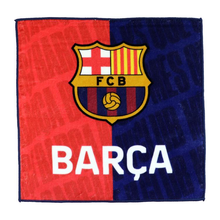 オフィシャル ライセンスグッズ FCバルセロナ FCB ハンドタオル