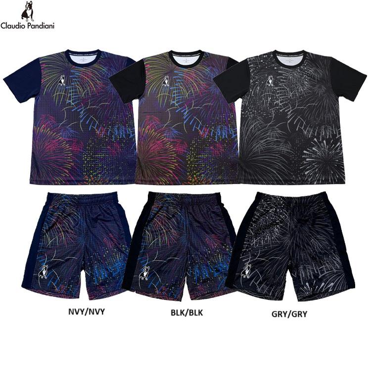 【クラウディオパンディアーニ】セットアップ フットサル サッカー L グレー×黒 クラウディオパンディアーニ】セットアップ フットサル サッカー