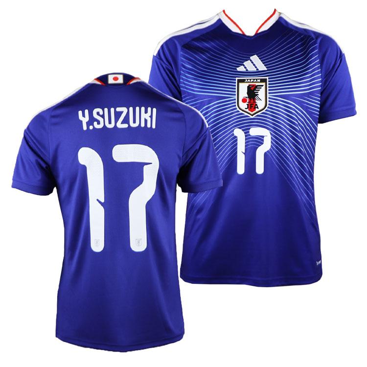 adidas（アディダス） ＃17 鈴木唯人 サッカー 日本代表2026ホーム
