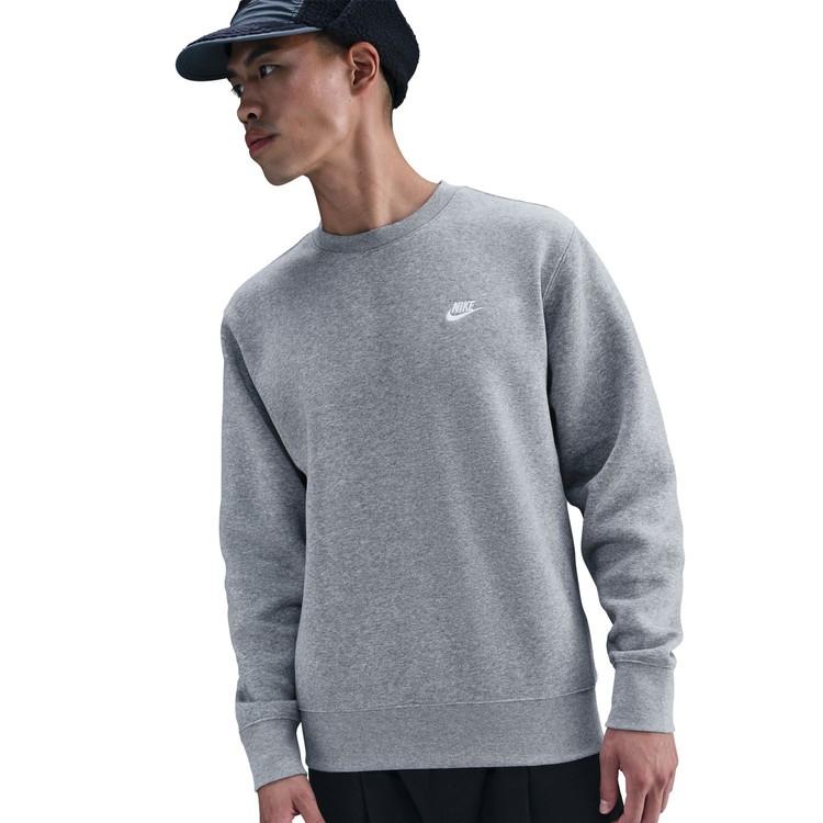 NIKE（ナイキ） NSW クラブ BB クルー L/S トップ グレー fn3887-063
