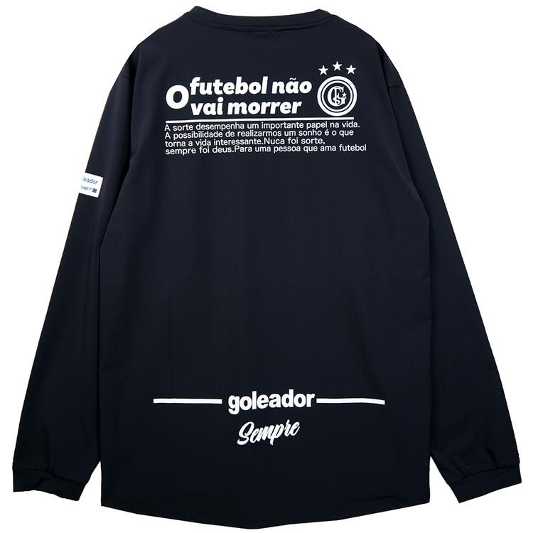 『長袖・伸縮性』バルセロナ　(伸縮性があり引っ張れば伸びるタイプです) goleador（ゴレアドール） ナイロンストレッチ バーサスタイル