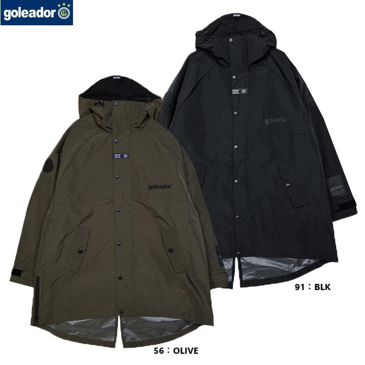 雨 goleador（ゴレアドール） 防水リップ レインコート 25SS GD-183