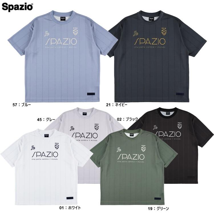 Spazio（スパッツィオ） ストライプオーバーサイズプラTシャツ 26SS ge