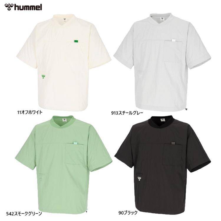 hummel（ヒュンメル） Hummel PLAY HMP ウーブン半袖プルオーバー 25SS