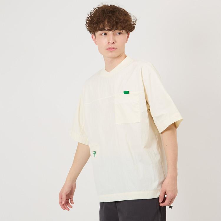 hummel（ヒュンメル） Hummel PLAY HMP ウーブン半袖プルオーバー 25SS