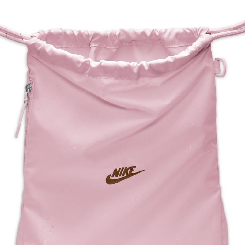 NIKE（ナイキ） ヘリテージ ドローストリング ジムサック 2.0 ピンク