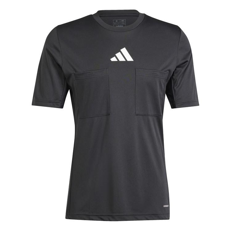 【US規格】希少 adidas STONES  サッカーシャツ 黒 L adidas アディダス レフェリー 24 ジャージー 半袖 IFC13/IN8141