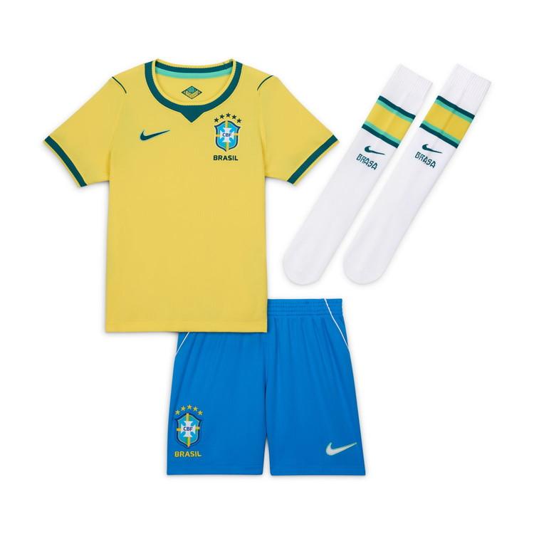 NIKE（ナイキ） キッズ ブラジル代表 2026 ホーム ミニキット io8971