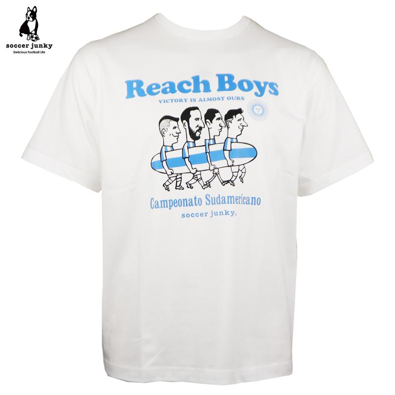 SoccerJunky（サッカージャンキー） プレミアム S/S TEE REACH BOYS