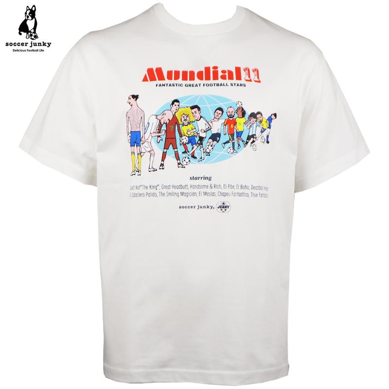 SoccerJunky（サッカージャンキー） プレミアム S/S TEE MUNDIAL11+B