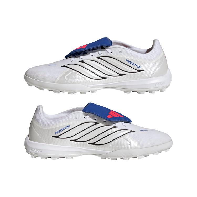 adidas アディダス プレデター LEAGUE FT TF ホワイト ブルー JS4853 BELLINGHAM PREDATOR  サッカー用 トレーニングシューズ レアルスポーツの画像