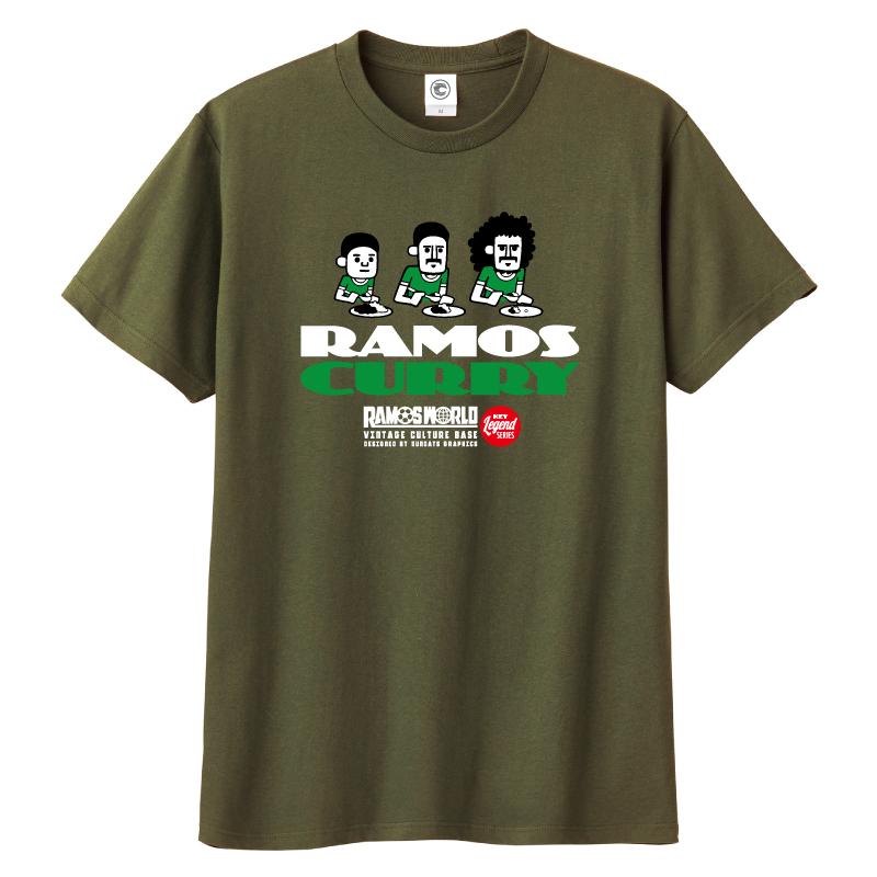 KEY LEGEND キーレジェンド】ラモス瑠偉コラボ カレー コットンTシャツ