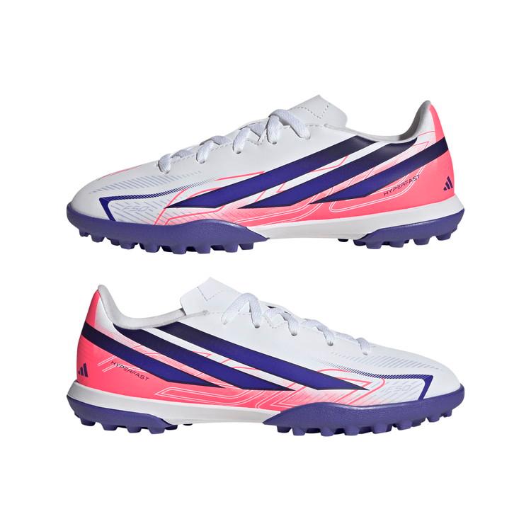 adidas（アディダス） F50 HYPERFAST CLUB TF J ホワイト/ソーラー