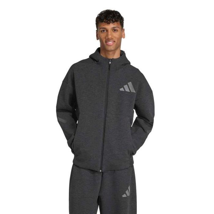 adidas（アディダス） M ZNE WINTERIZED フルジップフーディ ブラック