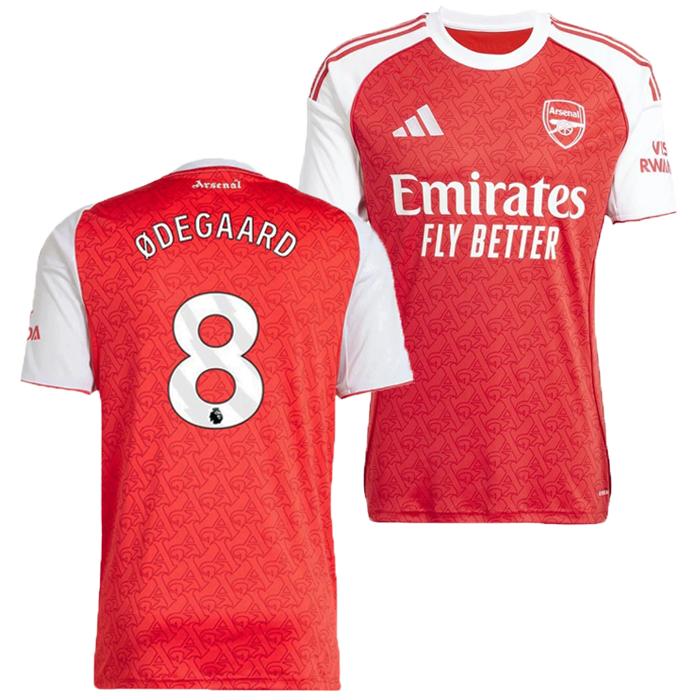 adidas（アディダス） ＃8 マルティン・ウーデゴール 25/26 アーセナル