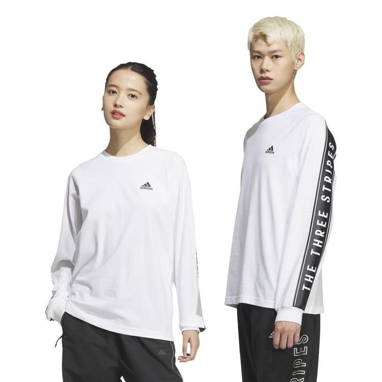 adidas 特価【adidas アディダス】M WORD LS Tシャツ ホワイト adidas 特価【adidas アディダス】M WORD LS Tシャツ ホワイト